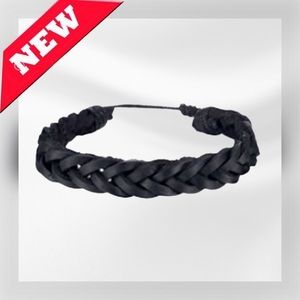 🆕 SALIMUE || Men/Women 8.5” Handmade Adjustable Leather Cuff Bracelet-